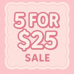 $5/$25 sale!